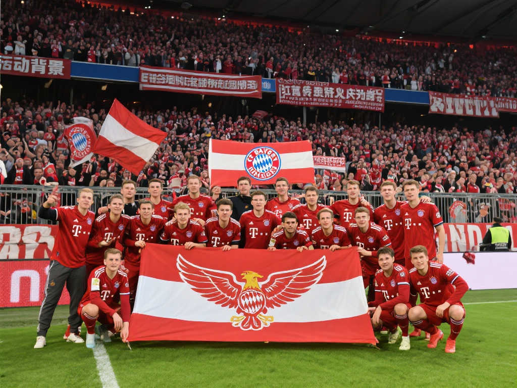 拜仁8月23日迎战“红鹰奥地利”球迷联队，共庆特别时刻